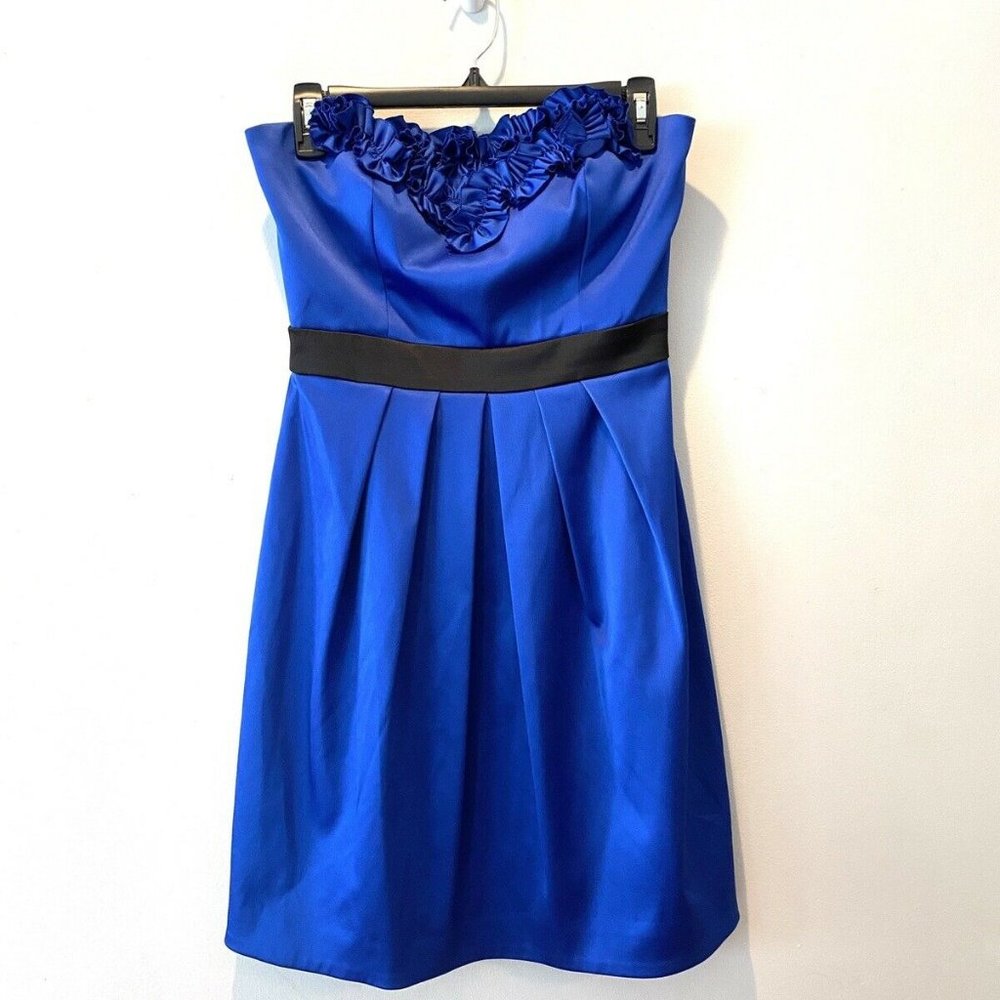 Max & Cleo Satin Mini Dress